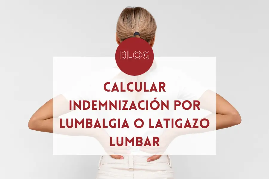 indemnizacion por lumbalgia accidente de trafico